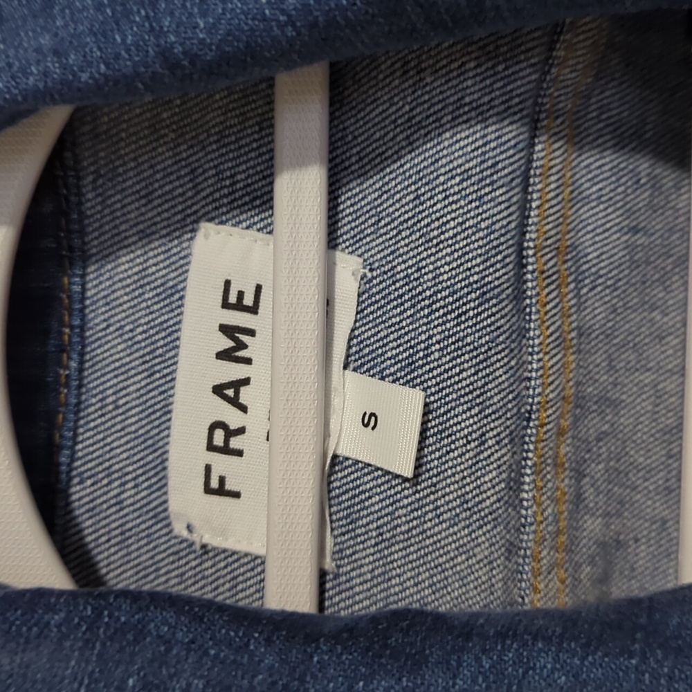 Frame Denim Jacket Sz S - Picture 2 of 6